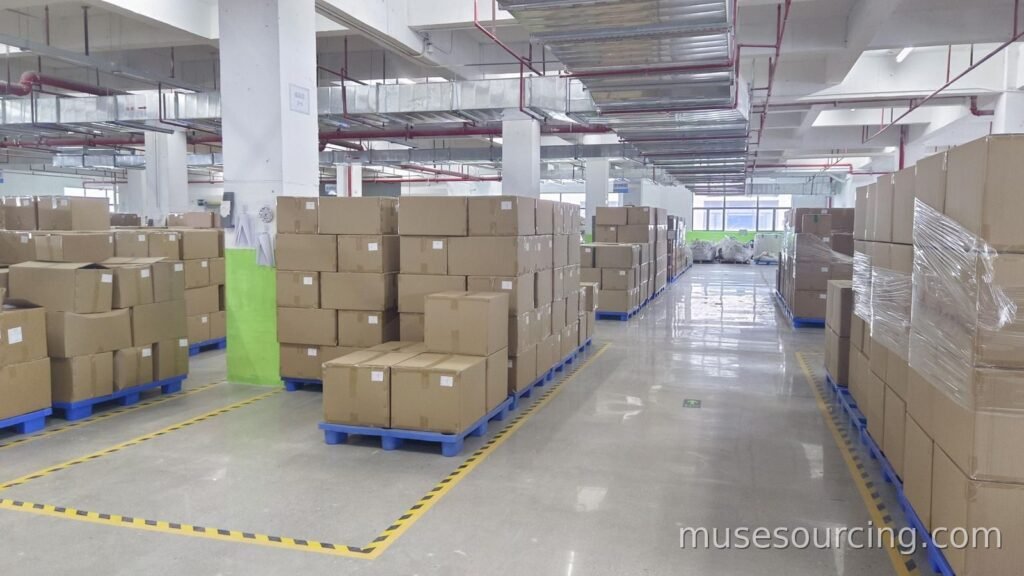 partner warehouse consolidation area